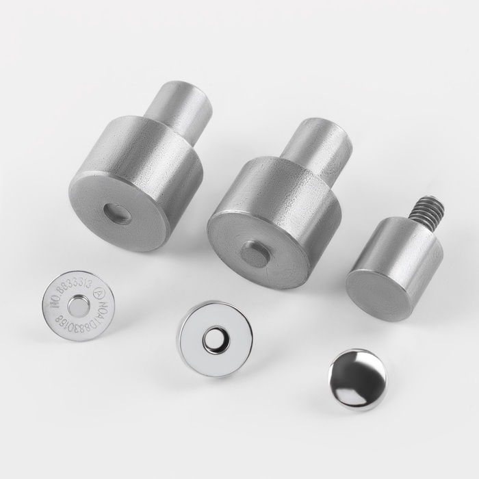 Насадка на пресс, для установки магнитных кнопок, d = 18 мм Насадка на пресс, для установки магнитных кнопок, d = 18 мм