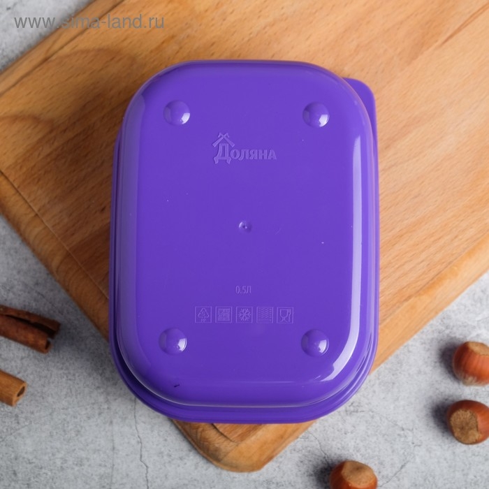 Ланч-бокс &laquo;Кот в космосе&raquo;, 0.5 л