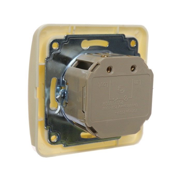 Диммер Luazon Lighting Диммер Luazon Lighting "Орион", 10 А, скрытый, бежевый