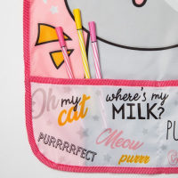 Фартук с нарукавниками детский Этель "Hello cat", 49 х 39 см Фартук с нарукавниками детский Этель "Hello cat", 49 х 39 см