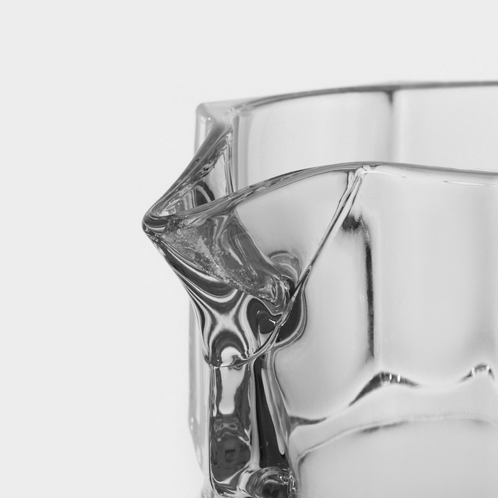 Кувшин стеклянный Kosem, 1,25 л, красная крышка