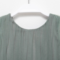 Платье для девочки нарядное KAFTAN, рост 98-104 см (30), цвет зелёный