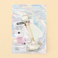 Массажер для лица, гуаша набор &laquo;Вдохновляй&raquo;, 14 х 20 см, кальцит