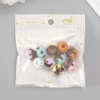 Бусины для творчества дерево "Сладости" набор 10 шт d=1,6 см Бусины для творчества дерево "Сладости" набор 10 шт d=1,6 см