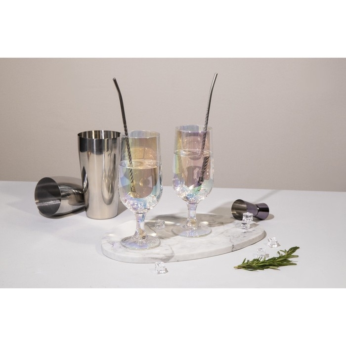 Блюдо для подачи Magistro Graystone, из мрамора, цвет серый Блюдо для подачи Magistro Graystone, из мрамора, цвет серый