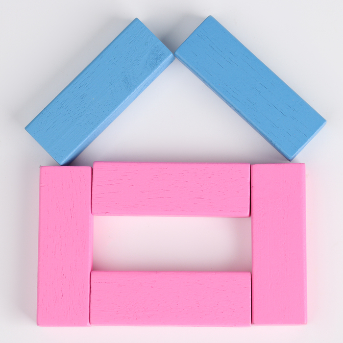 Игра настольная &laquo;Падающая башня цветная&raquo;, 51 шт, 28,5 &times; 8,5 &times; 8 см