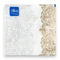 Новый год. Салфетки бумажные Pero Prestige &laquo;Версаль&raquo;, 3 слоя, 33х33, 20 шт.