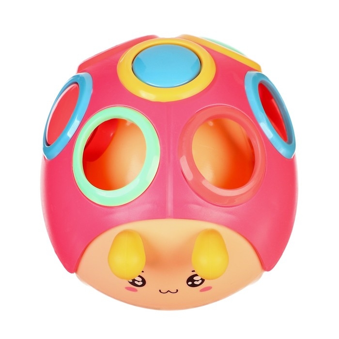 Развивающая, сенсорная игрушка &laquo;Божья коровка&raquo;, цвет МИКС, Крошка Я