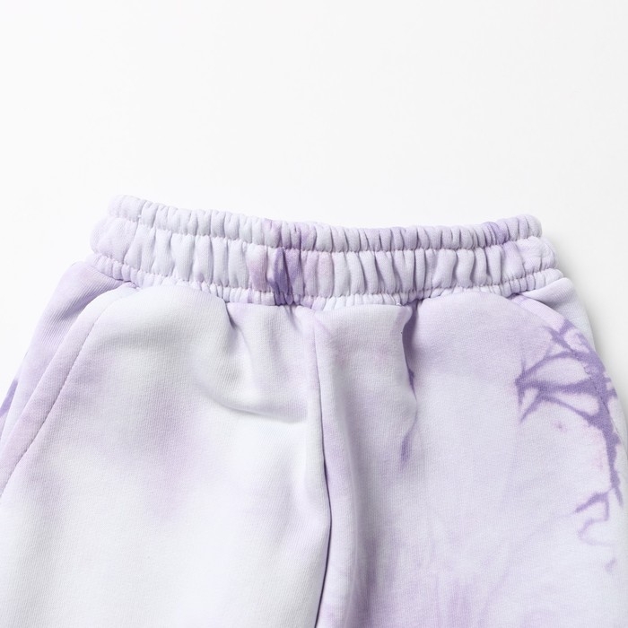 Брюки Брюки "Тай-дай" детские, цвет лаванда, рост 92 см