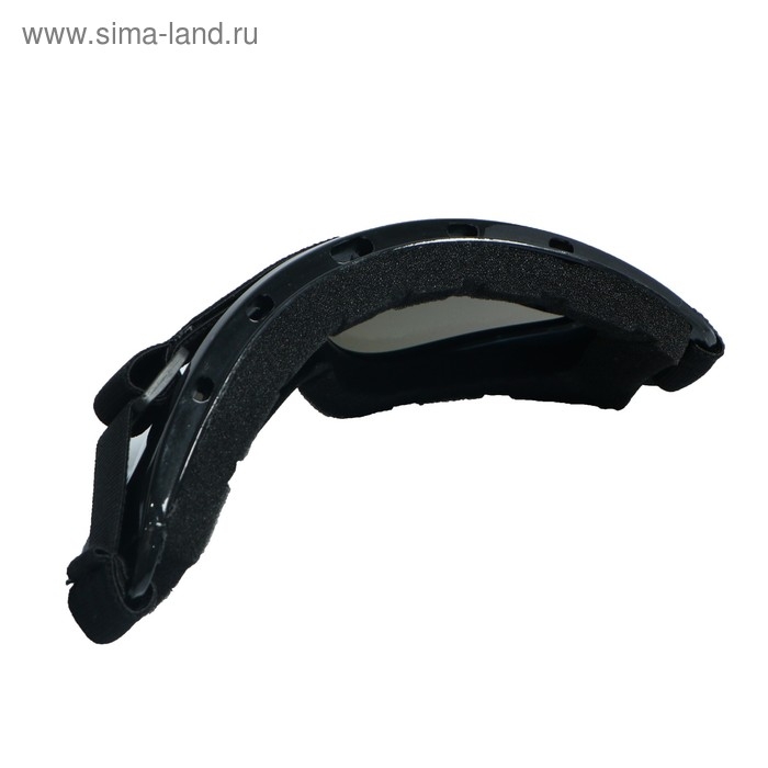 Очки для езды на мототехнике с доп. вентиляцией, стекло хамелеон, черно-синие Очки для езды на мототехнике с доп. вентиляцией, стекло хамелеон, черно-синие