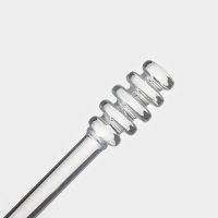 Баночка стеклянная для мёда и варенья с ложкой BellaTenero &laquo;Эко. Пчёлка&raquo;, 300 мл, 10&times;12,5 см