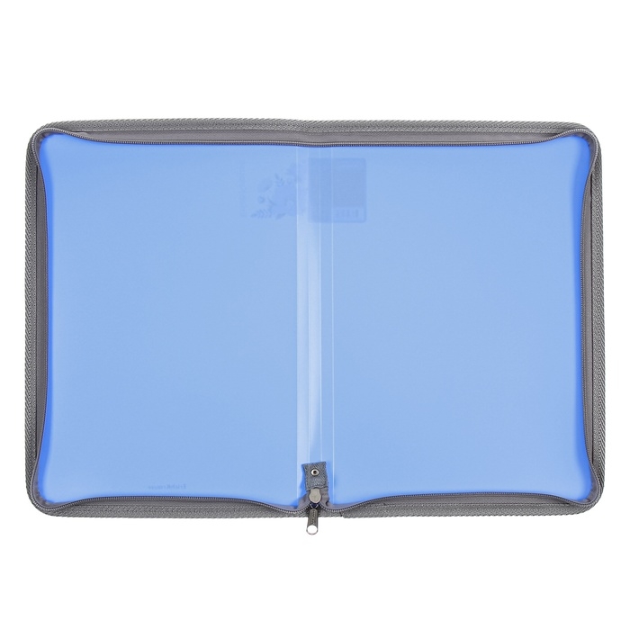 Папка для тетрадей на молнии А4, ErichKrause "Diagonal Neon", до 250 листов, микс