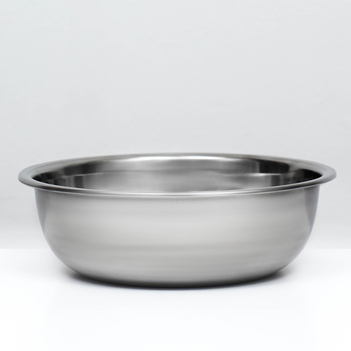 Миска металлическая эконом, 2,7 л, 25 х 8 см Миска металлическая эконом, 2,7 л, 25 х 8 см