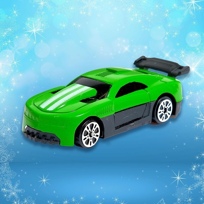 Новогодний шар с игрушкой &laquo;Машинка&raquo;, цвета МИКС