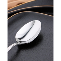 Ложка чайная «Беркли», длина 14,4 см, толщина 2 мм, цвет серебряный Ложка чайная «Беркли», длина 14,4 см, толщина 2 мм, цвет серебряный