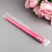 Свеча античная, 2,3х 24,5 см, 5 ч, 55 г, тёмно-розовая