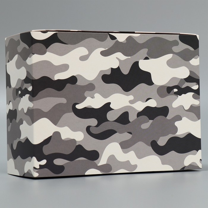 Коробка подарочная складная, упаковка, &laquo;Хаки&raquo;, 20 х 15 х 8 см
