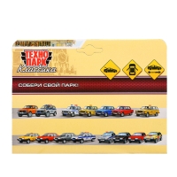 Машина металлическая &laquo;Москвич &mdash; 2140sl&raquo;, инерция, 12,5 см, белый