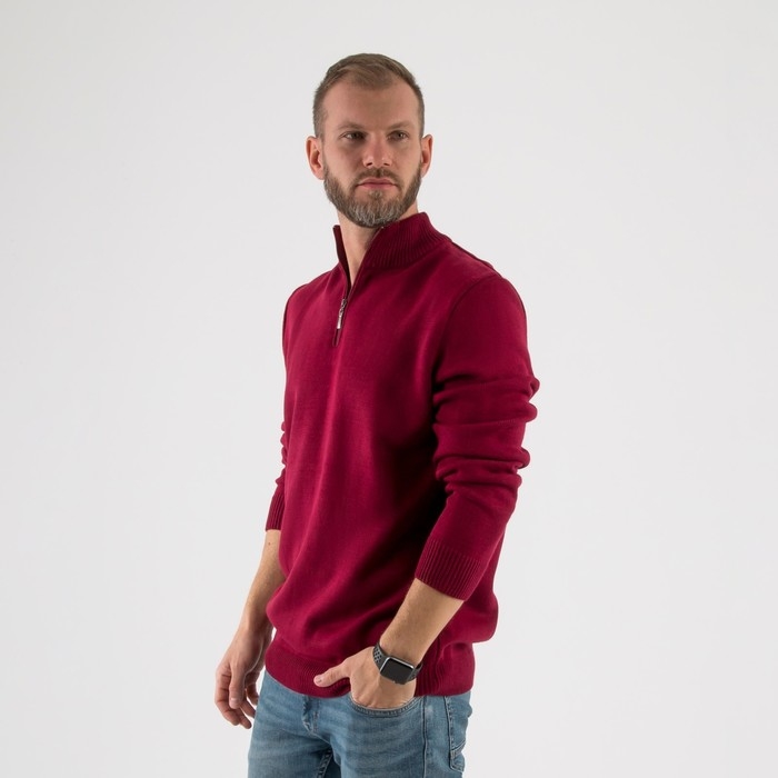 Кардиган мужской SL, 46, бордовый Кардиган мужской SL, 46, бордовый