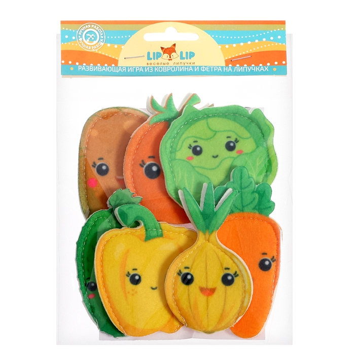 Игра &mdash; конструктор &laquo;Овощи&raquo;, 7 деталей