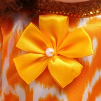 Кукла мягкая "Нора" в национальном костюме Узбекистана, резина, текстиль, 60 см, микс Кукла мягкая "Нора" в национальном костюме Узбекистана, резина, текстиль, 60 см, микс