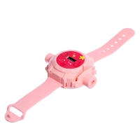 Часы-проектор «Милашки», световые эффекты, 24 картинки, цвет розовый Часы-проектор «Милашки», световые эффекты, 24 картинки, цвет розовый