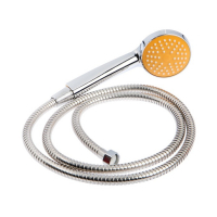 Смеситель для ванны Accoona A6482H, двухрычажный, желтый/хром