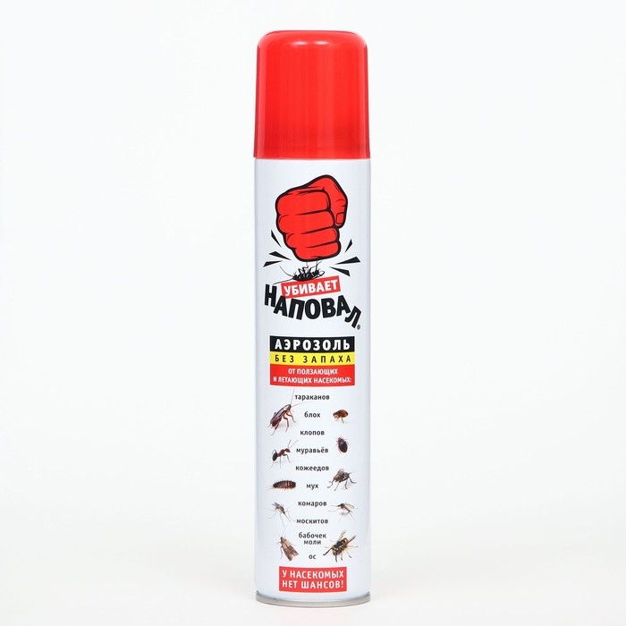 Инсектицидное средство"Наповал",  дихлофос 200 мл