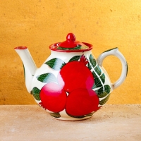 Чайник Риштанская Керамика "Гранаты", 1600 мл Чайник Риштанская Керамика "Гранаты", 1600 мл