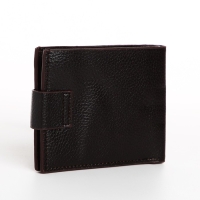 Портмоне мужское на магните, отдел для купюр, для карт, для монет, цвет коричневый Портмоне мужское на магните, отдел для купюр, для карт, для монет, цвет коричневый