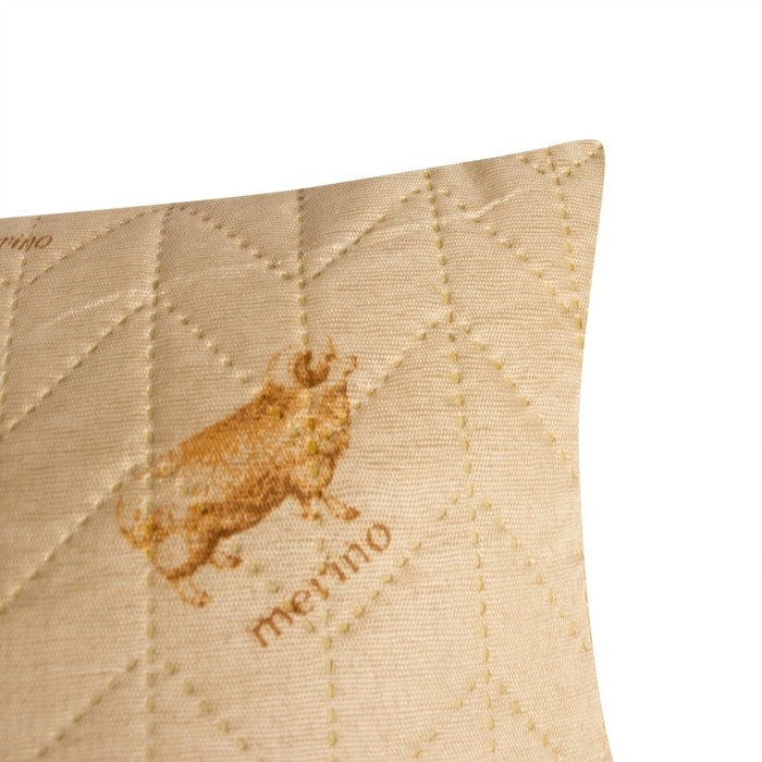 Подушка Экономь и Я 40*60, "Овечка", чехол ультрастеп, цв. МИКС, п/э