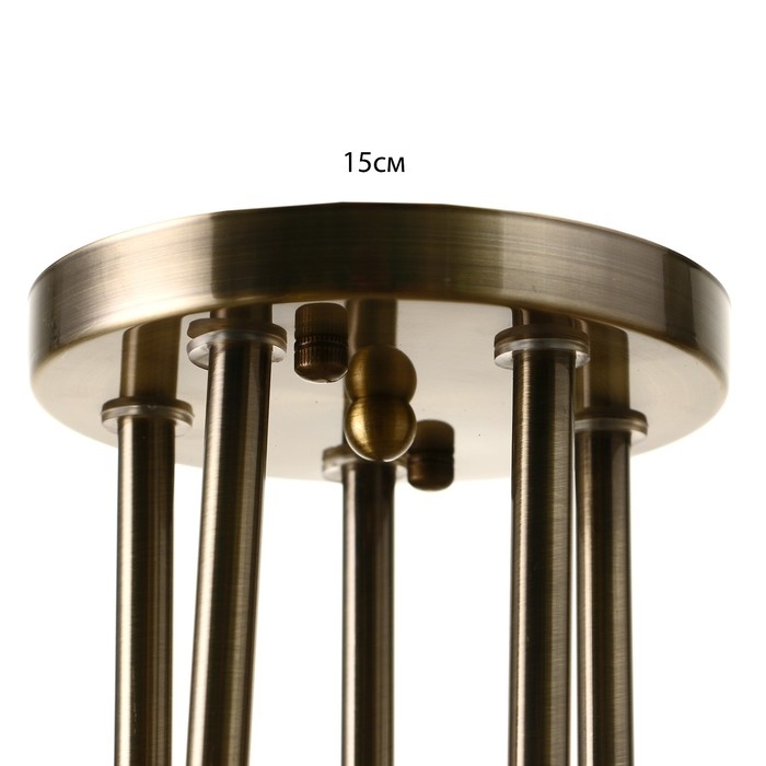 Люстра "Аста" 5хЕ27 40Вт бронза 65х65х26 см BayerLux