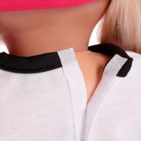 Одежда для пупсов &laquo;Панда&raquo;, боди, юбочка и шапочка