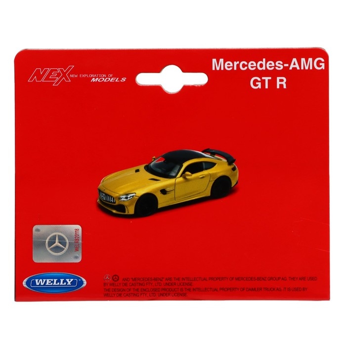 Модель машины Mercedes-Benz AMG GT R, масштаб 1:38, МИКС Модель машины Mercedes-Benz AMG GT R, масштаб 1:38, МИКС