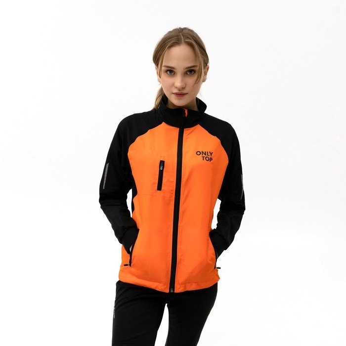 Ветровка ONLYTOP унисекс orange, р. 48