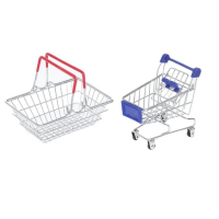 Набор для покупок &laquo;Мини-магазин&raquo; с корзинкой и тележкой