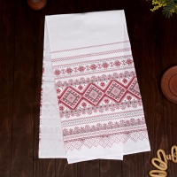 Рушник льняной &laquo;Орнамент&raquo;, 150 х 40см