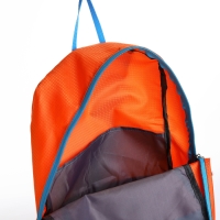 Рюкзак туристический 25л, складной, водонепроницаемый, на молнии, 4 кармана, цвет оранжевый Рюкзак туристический 25л, складной, водонепроницаемый, на молнии, 4 кармана, цвет оранжевый