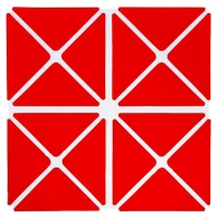 Развивающая игра &laquo;Квадрат Воскобовича&raquo;, 2 цвета + сказка