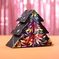 Подарочный набор новогодний &laquo;Счастья в новом году&raquo;: чай, кофе