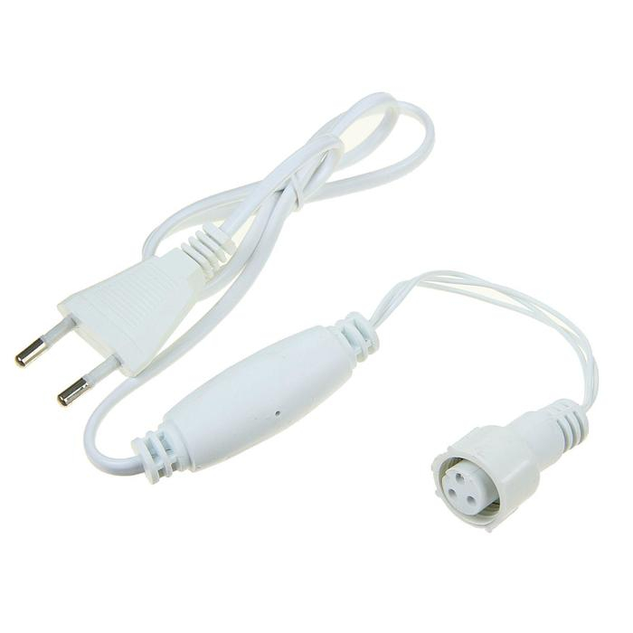 Гирлянда &laquo;Занавес&raquo; 2 &times; 6 м, IP44, УМС, тёмная нить, 1440 LED, свечение белое, 220 В