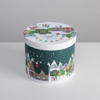 Коробка подарочная &laquo;Новогодние истории&raquo;, 14 х 16 см, Новый год