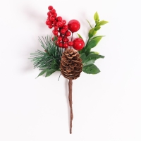 Новогодний декор &laquo;Зимние мечты&raquo;, веточка, 20 &times; 10 &times; 5 см