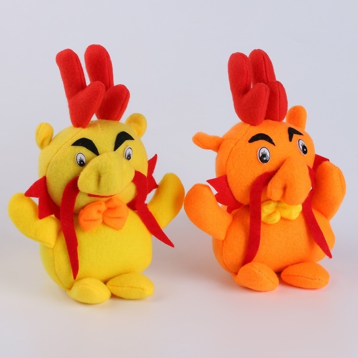 Мягкая игрушка &laquo;Дракон&raquo;, 21 см, цвет МИКС