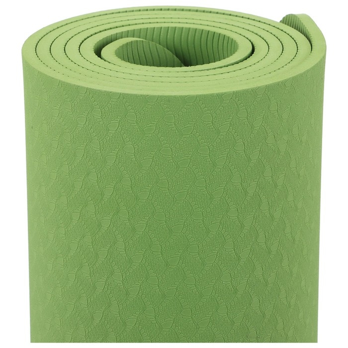 Коврик для йоги Sangh, 183&times;61&times;0,6 см, цвет зелёный