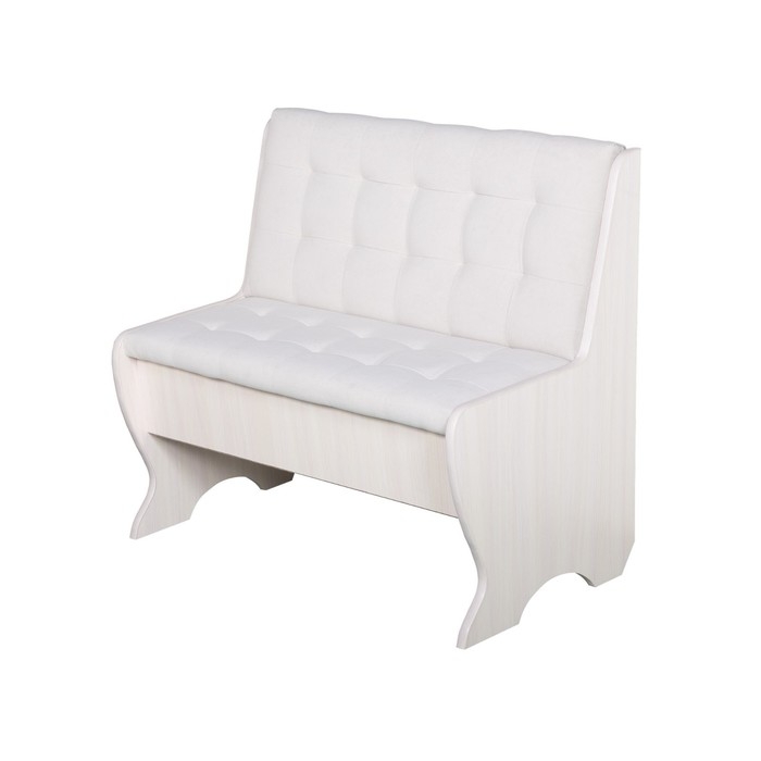 Кухонная скамья СК-1Л 870х540х830 Млечный/Т3 Кухонная скамья СК-1Л 870х540х830 Млечный/Т3