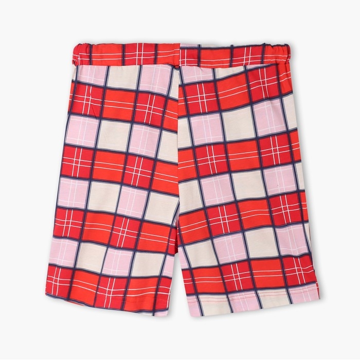 Шорты мужские KAFTAN "Клетка красная" размер 54