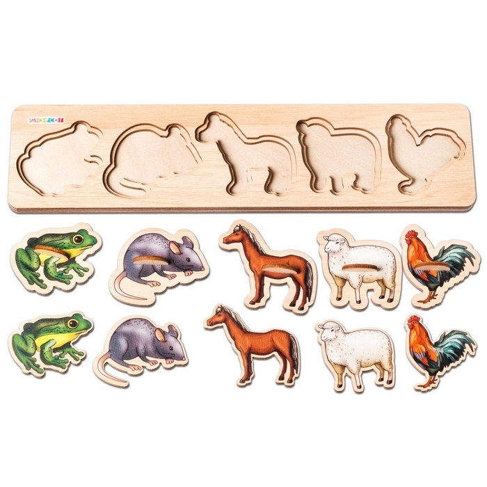 Рамки-вкладыши &laquo;Мои первые звукоподражания &mdash; 2&raquo;