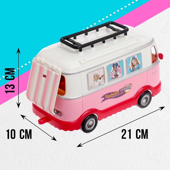 Игровой набор &laquo;Лови волну!&raquo; трейлер с прицепом, куклы, аксессуары