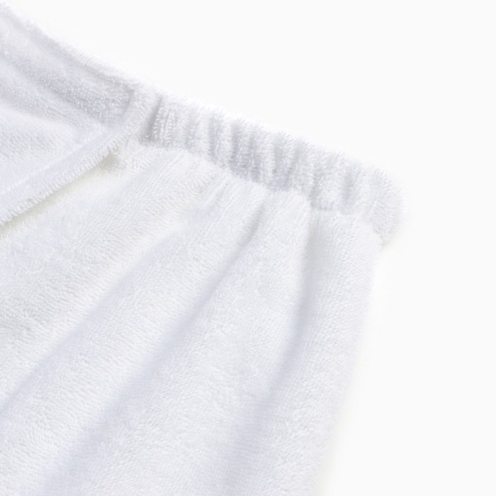 Набор для сауны Набор для сауны "Этель" парео (68х150 см) и чалма, цвет белый